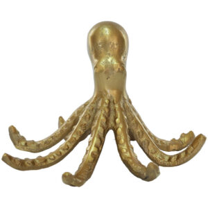 Deco Octopus Rough Gold