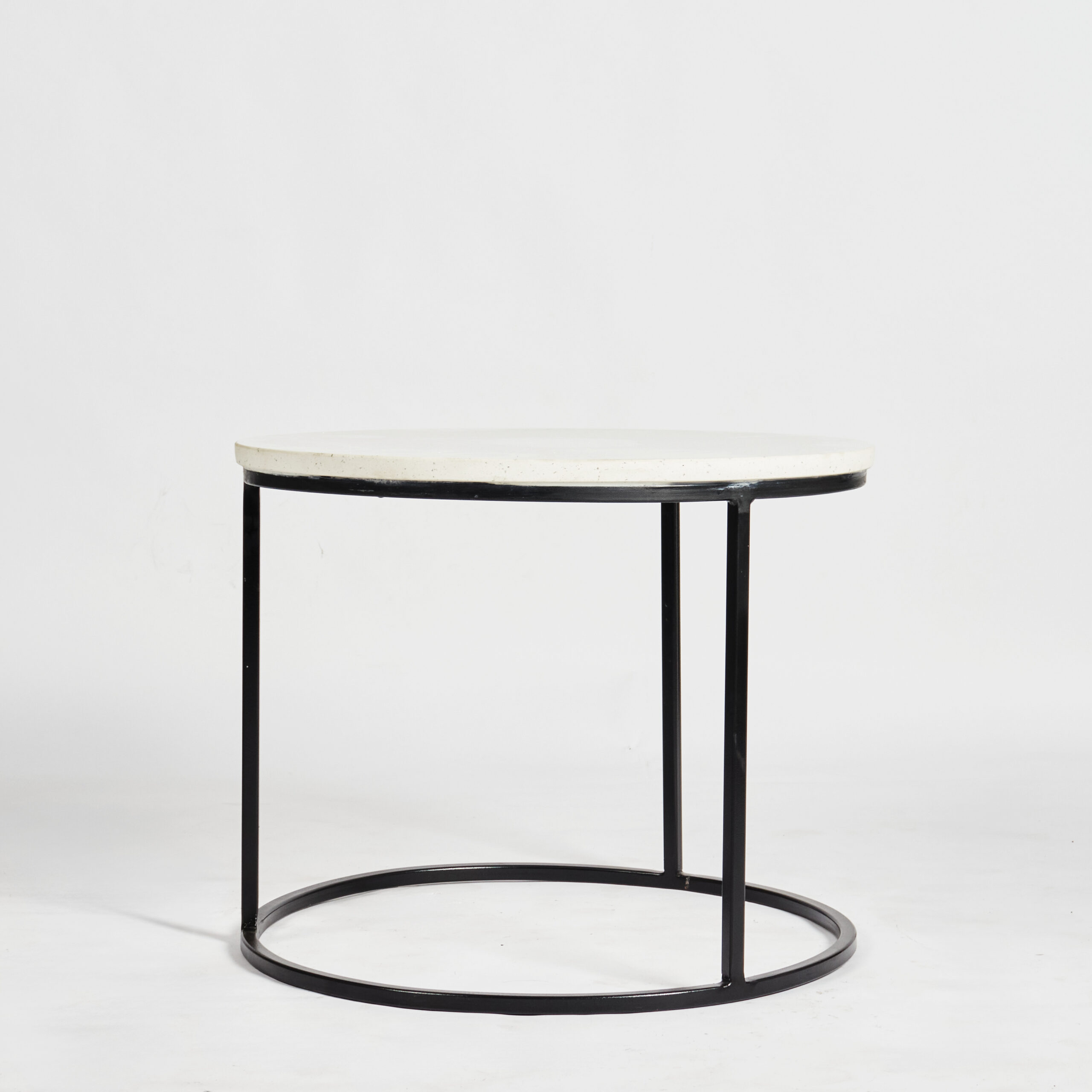 Cafe Table With Stone Top - Image 3
