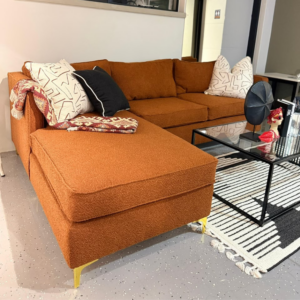 L Shape Sherpa Couch