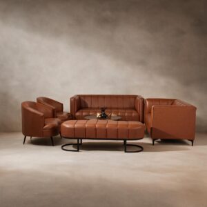 Euro Leather 10 Seater – Apple Chair Combo